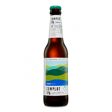 CERVEZA COMPLOT IPA BOT.33CL 6.6º