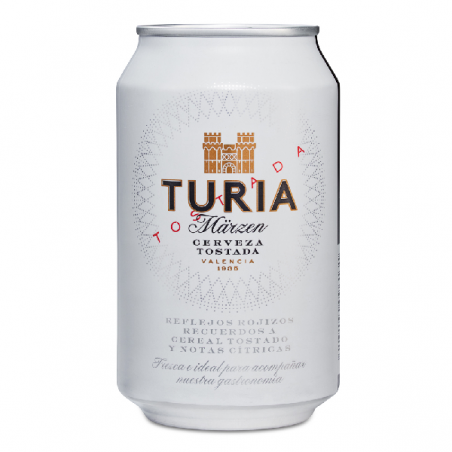 CERVEZA TURIA LATA 33CL 5,4º