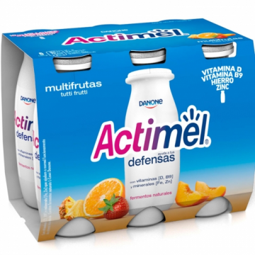 ACTIMEL DANONE MULTIFRUTA...