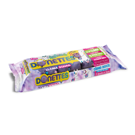 DONETTES LLAMAS P/7 UND. 133GR