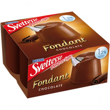 SVELTESSE FONDANT CHOCOLATE 125 GR.