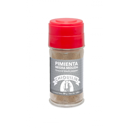 PIMIENTA NEGRA MOLIDA CHIQUILIN 30 G