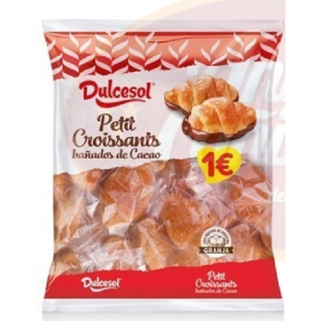 CROISSANTS  BAÑADOS CACAO 165 G DULCESOL