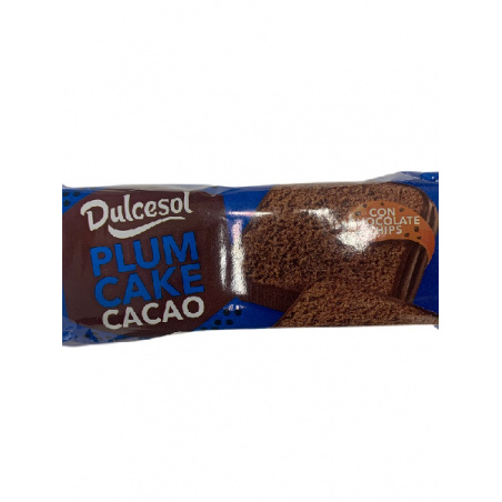 PLUM CAKE CACAO DULCESOL 400 G.