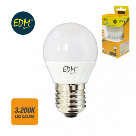 BOM. ESFERICA LED - SMD - E27 - 7W 600 L