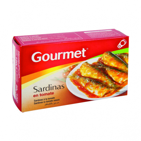 SARDINA GOURMET TOMATE F/A 88 G.