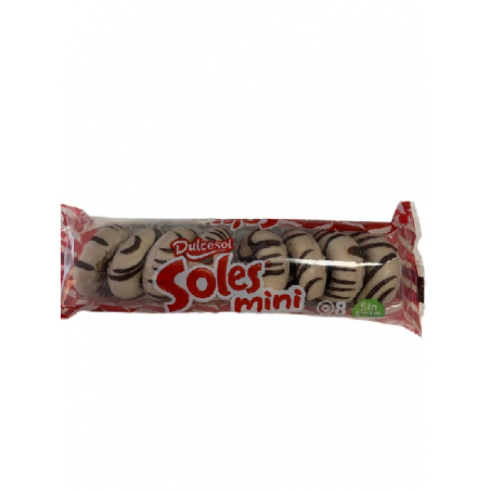 SOLES MINIS DULCESOL CHOCO BLANCO 160 G.