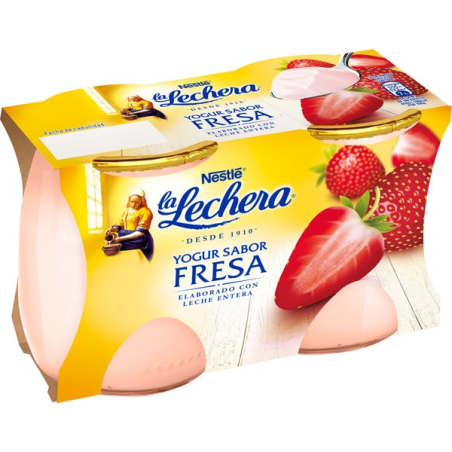 YOGUR SABOR FRESA LA LECHERAX2 250GR