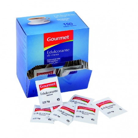 EDULCORANTE GOURMET 150 SOBRES 1 G.