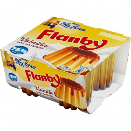 FLANBY NESTLE VAINILLA P/4 U. 400 G