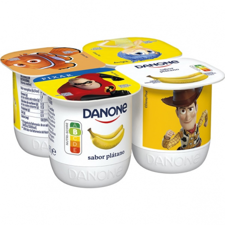 DANONE SABOR PLATANO P/4 500 G.