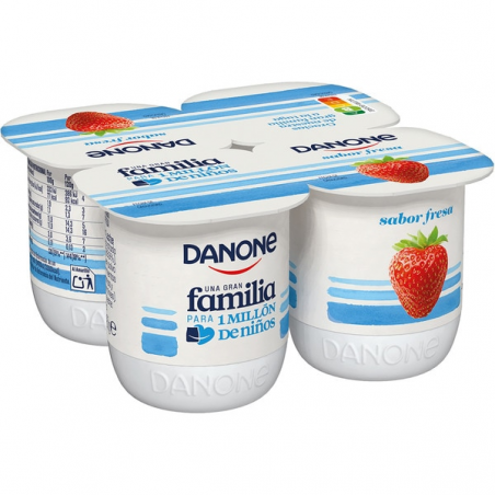 DANONE SABOR FRESA P/4 500 GR.