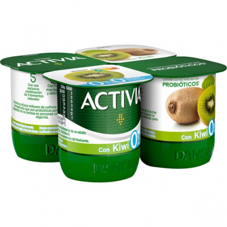 DANONE ACTIVIA 0% KIWI P/4 500G