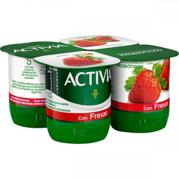 DANONE ACTIVIA TROZOS FRESA...