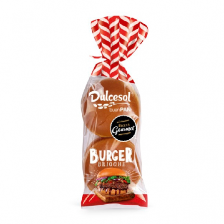 BURGER BRIOCHE DULCESOL 340 G.