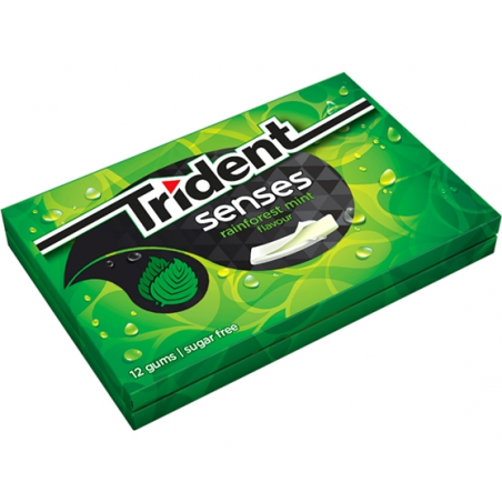 CHICLE SENSES SPEARMINT TRIDENT 23g