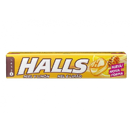 CARAMELOS HALLS MIEL Y LIMON S/AZ