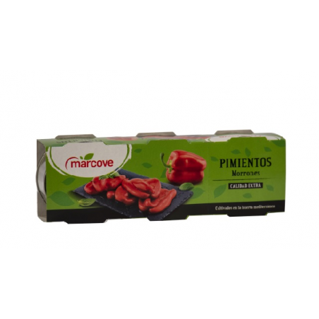 PIMIENTO MORRON  ROJO 1/8 PK-3