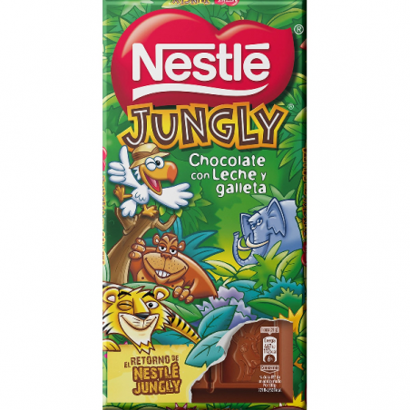 CHOC.NESTLE JUNGLY 125g