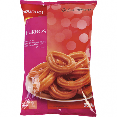 CHURROS GOURMET LAZO CONGELADO 500G