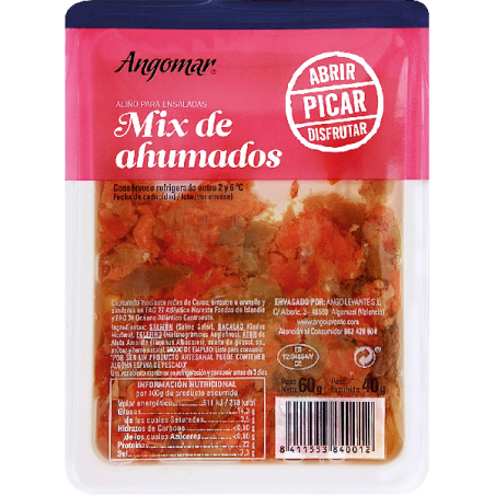 ENSALADA DE AHUMADOS ANGOMAR 60 g
