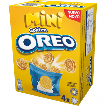 GLLTAS. OREO MINI GOLDEN 160 GRS