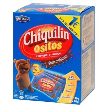 GALL.CHIQUILIN OSITOS CHOCO...