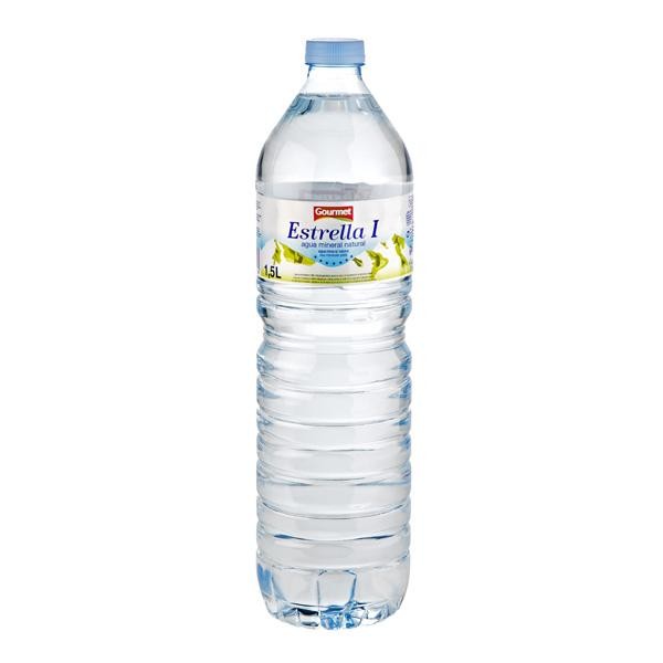 Agua mineral LANJARON, botella 1,5 litros