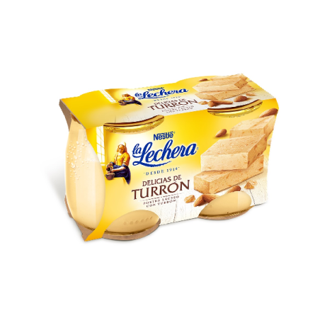 TURRÓN LA LECHERA  P/2 250GR