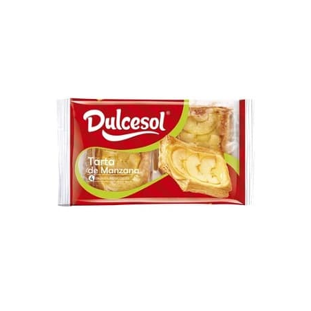 TARTA MANZANA DULCESOL 4 UND 260GR