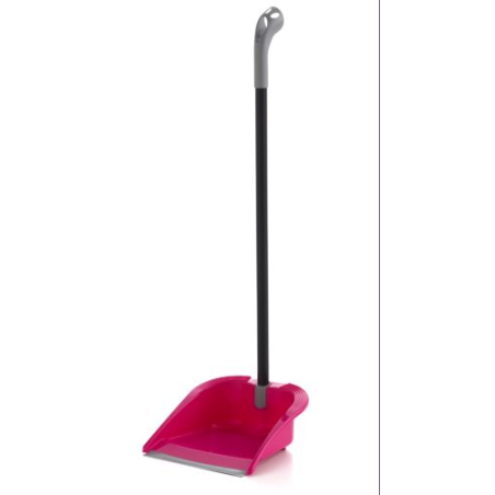 RECOGEDOR PLASTICO ABATIBLE (FUCSIA)