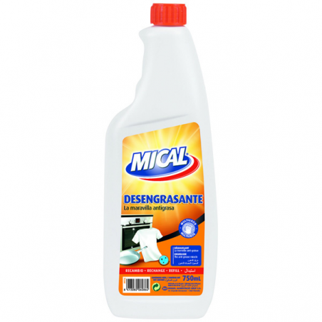 DESENGRASANTE MICAL RECAMBIO 750 ML.