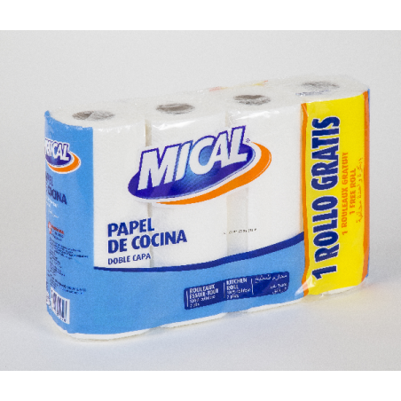 PAPEL COCINA MICAL 3+1 ROLL.