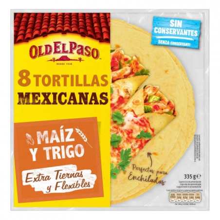 TORTILLA MEX. OLD EL PASO TRIGO 326GR