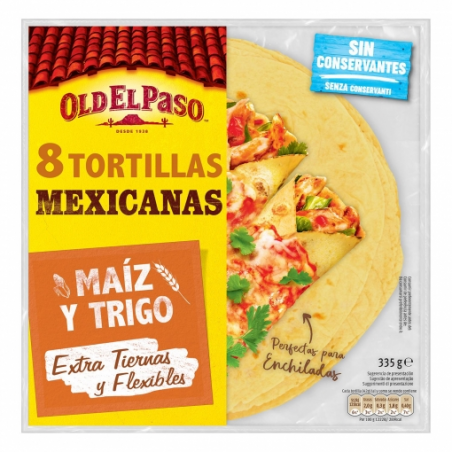 TORTILLA MEX. OLD EL PASO TRIGO