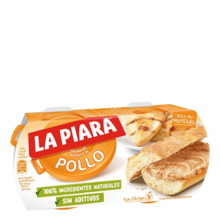 PATE PIARA POLLO 150  GR. PK-2 