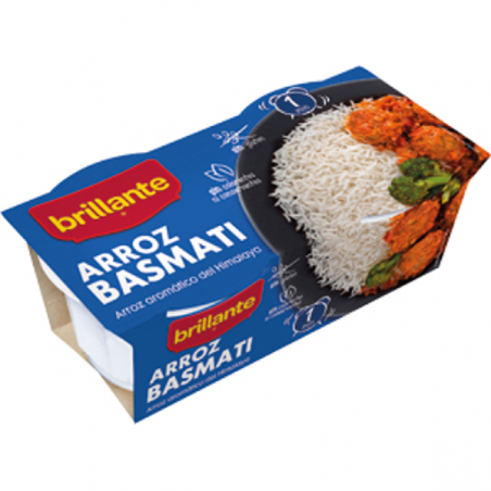 ARROZ BRILLANTE BASMATIC 125 GR.P/2