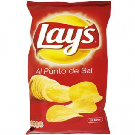 PATATAS LAY'S PUNTO DE SAL 160 GR.