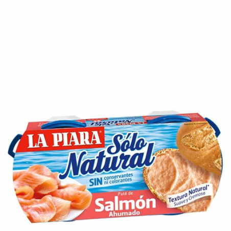 PATE SALMON LA PIARA 100 GR. P/2 U.