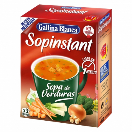 SOPA G. B. ""SOPINSTANT"" VERDURAS"