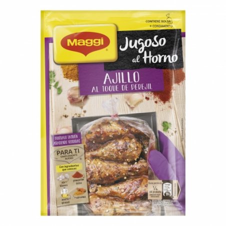 JUGOSO HORNO MAGGI AL AJO 34 GR.