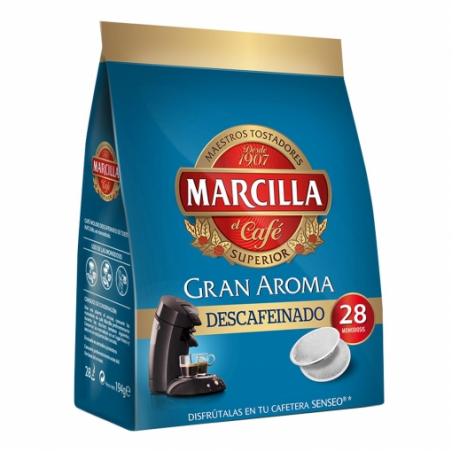 CAFE MARCILLA SENSEO NAT. 28U