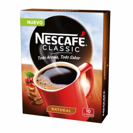 NESCAFE NATURAL SOBRES EST. 10 U.