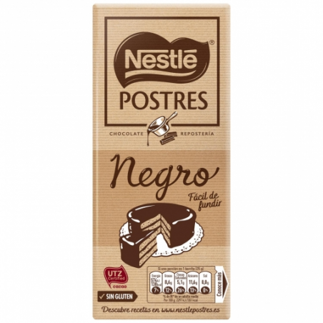 CHOCOLATE NESTLE ""POSTRES"" 250 GR."