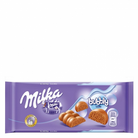 CHOCO MILKA BUBBLY 90 G.