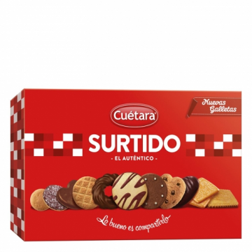 GALLETA CUETARA SURTIDO 420GR.