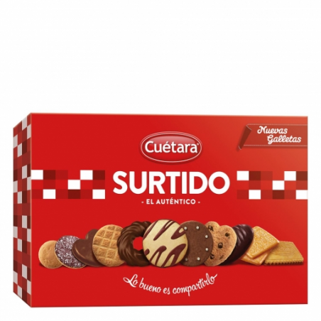 GALLETA CUETARA SURTIDO 420GR.