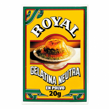 GELATINA ROYAL NEUTRA 20 GR.