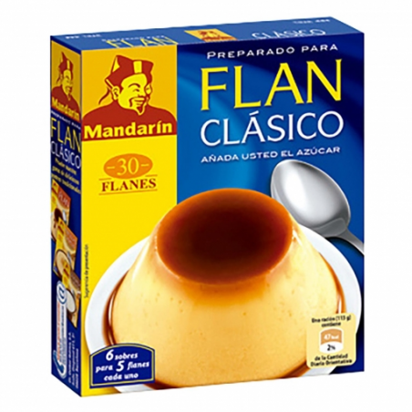 FLAN CHINO MANDARIN 4 PAQUETES