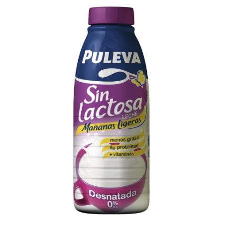 LECHE PULEVA S/LACTOSA DESNATA 